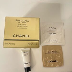 Brand New Chanel Sublimage Cream with Samples. Newly Launched version.